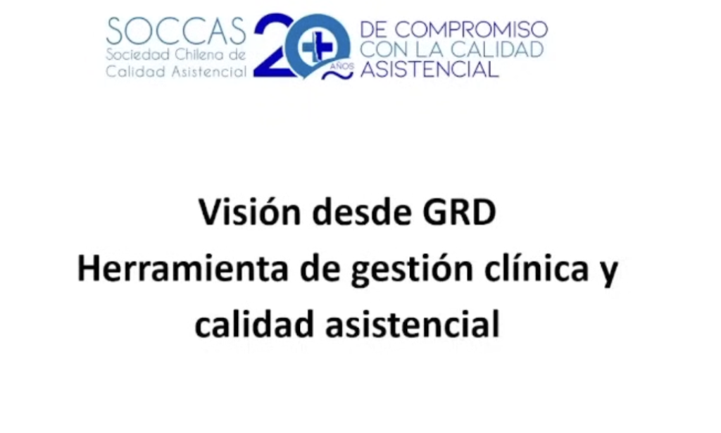 Webinar Costos de la no calidad – Visión desde GRD